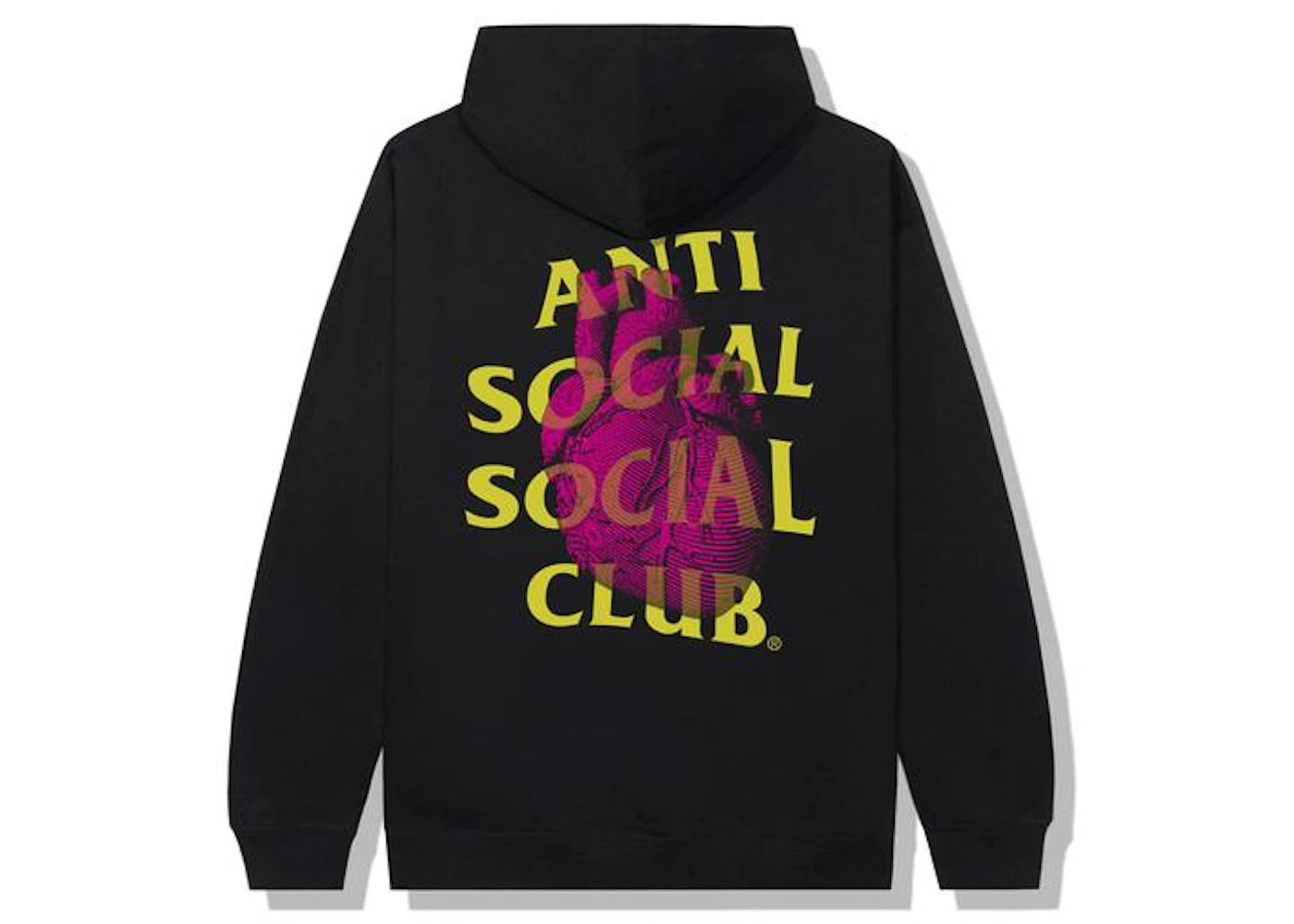 Anti Social Social Club Pulse Check Hoodie Black - vue secondaire A