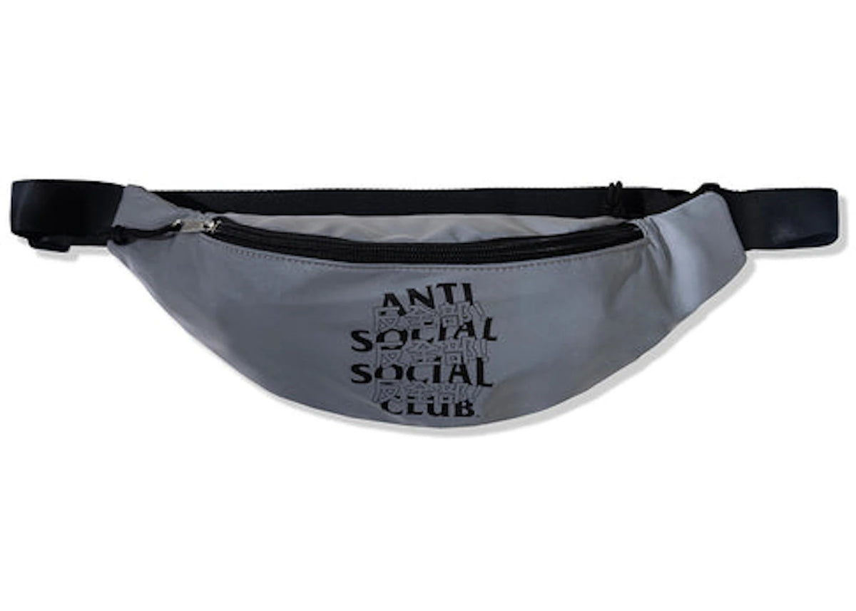 Anti Social Social Club Responsible Waist Bag Grey - vue secondaire A