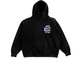 Anti Social Social Club Sadboyz El Azul Hoodie Black - vue 360