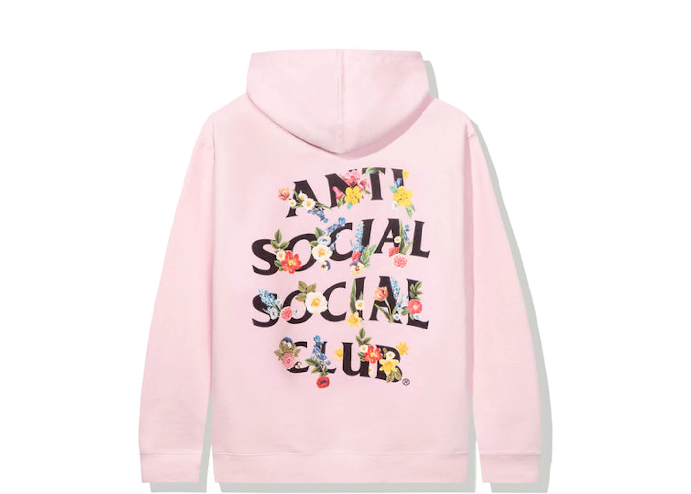 Anti Social Social Club Self Conclusion Hoodie Pink - vue 360