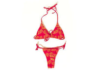 Anti Social Social Club Selfish Bikini Pink/Yellow