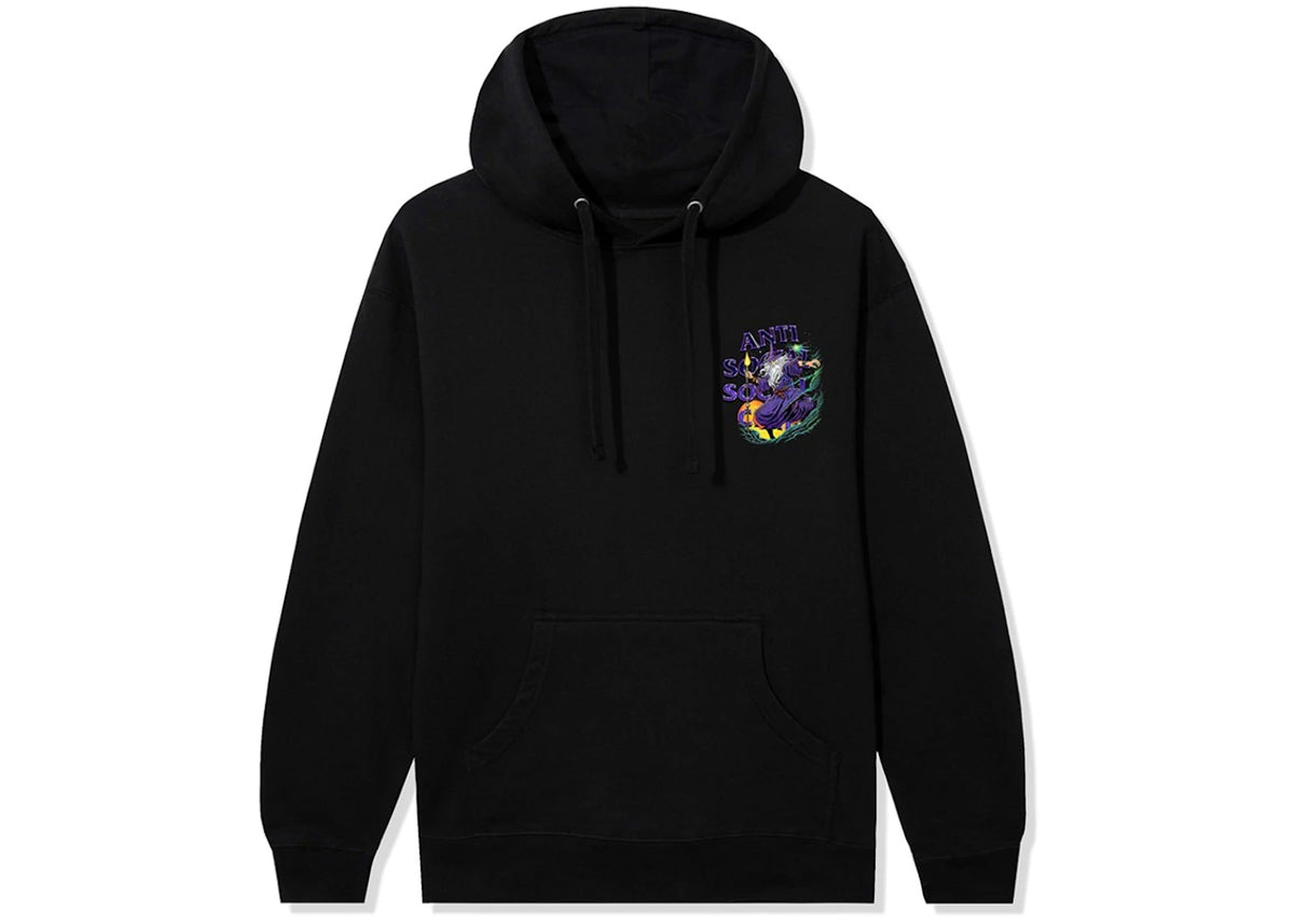 Anti Social Social Club Sleave Hoodie Black - vue secondaire A