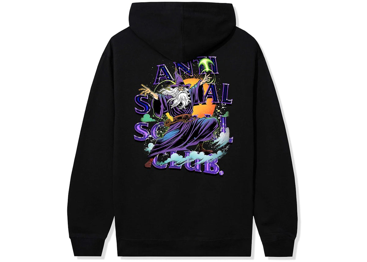 Anti Social Social Club Sleave Hoodie Black - vue secondaire B