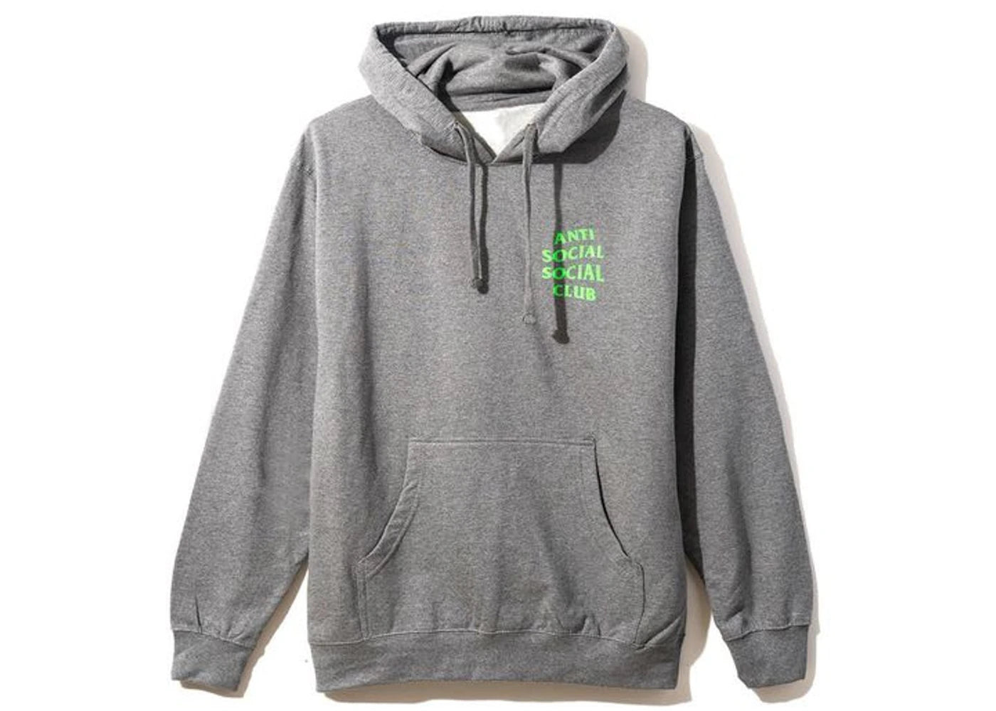Anti Social Social Club Solid Snake Hoodie Grey - vue secondaire B