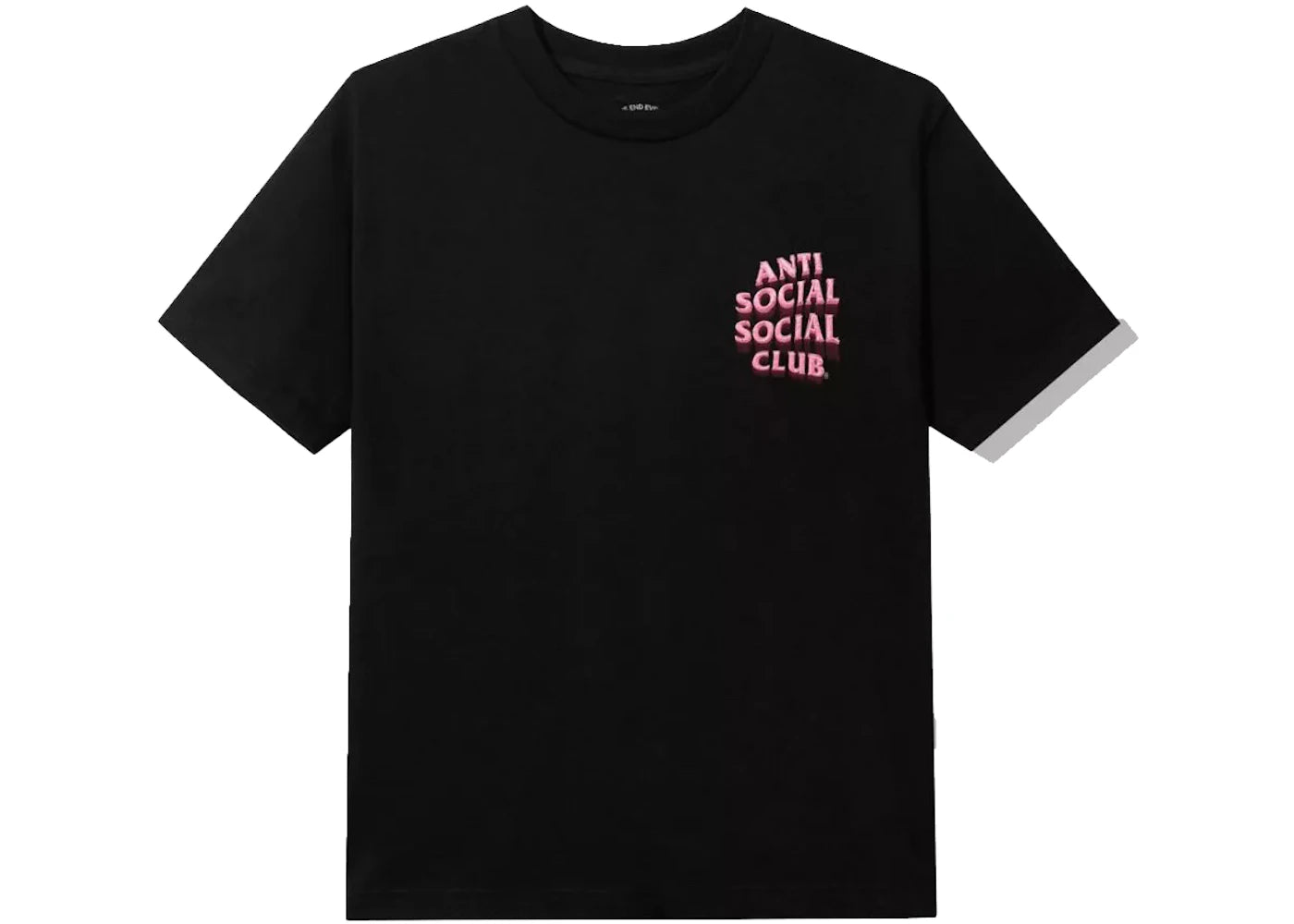 Anti Social Social Club Sprinkling Tears T-shirt Black - vue secondaire B