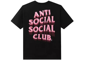 Anti Social Social Club Sprinkling Tears T-shirt Black
