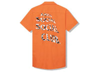 Anti Social Social Club Static Button Up Orange
