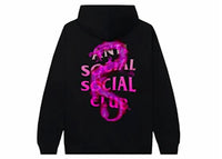 Anti Social Social Club Summer In Minsk Hoodie Black