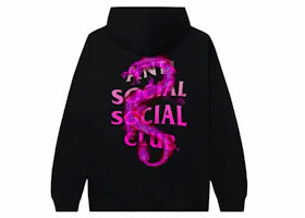 Anti Social Social Club Summer In Minsk Hoodie Black