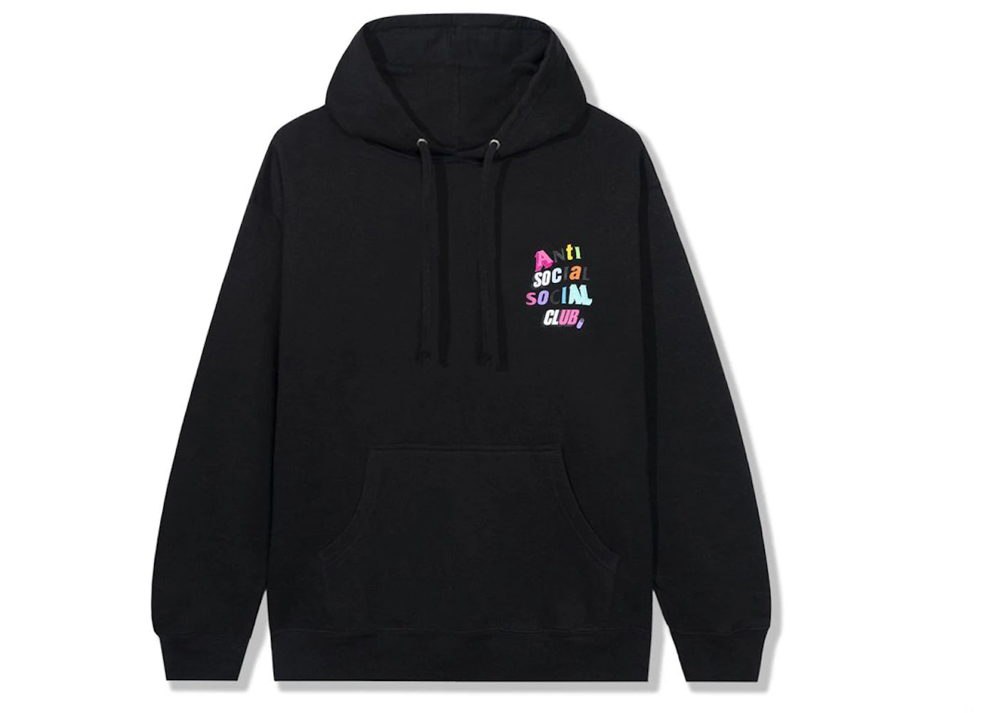 Anti Social Social Club The Real Me Hoodie Black - vue secondaire B