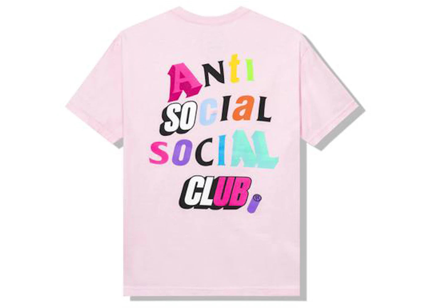 Anti Social Social Club The Real Me Tee Pink - vue secondaire A