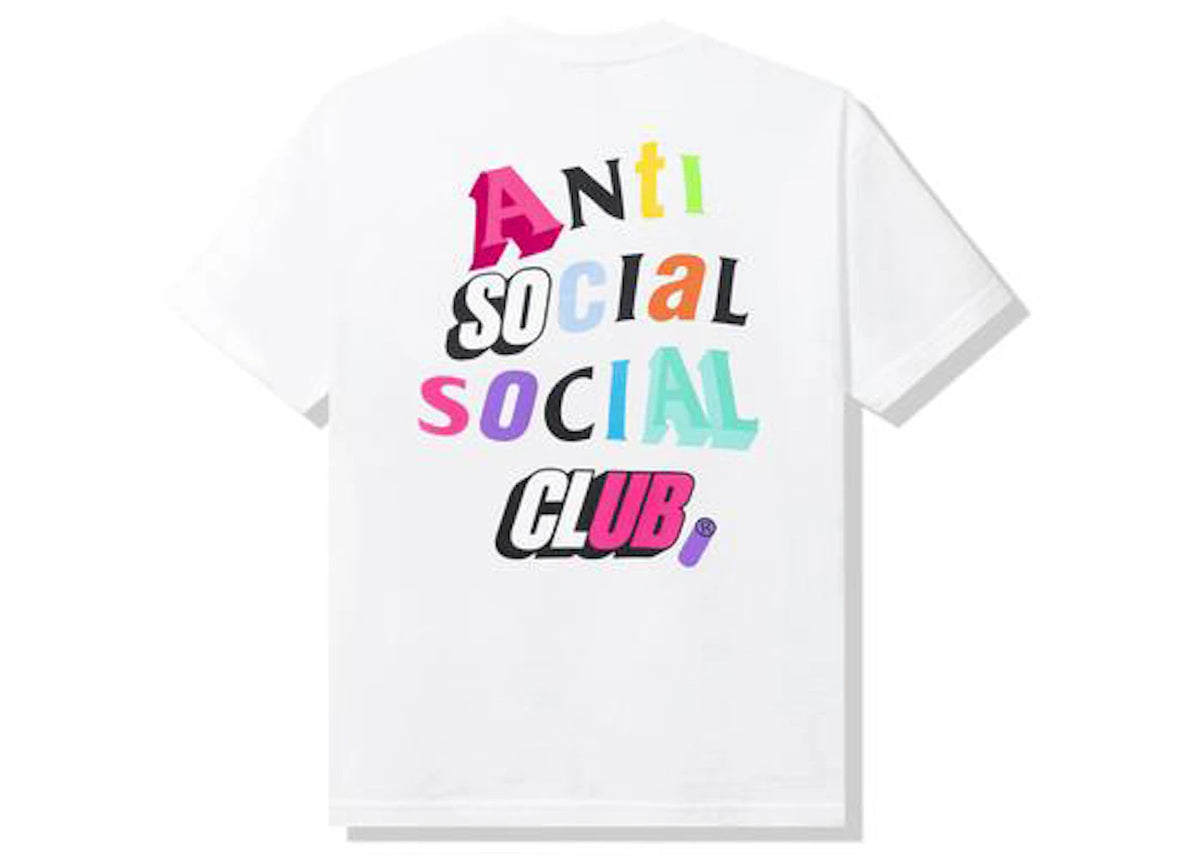 Anti Social Social Club The Real Me Tee White - vue secondaire A
