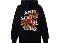 Anti Social Social Club Tiger Blood Hoodie Black