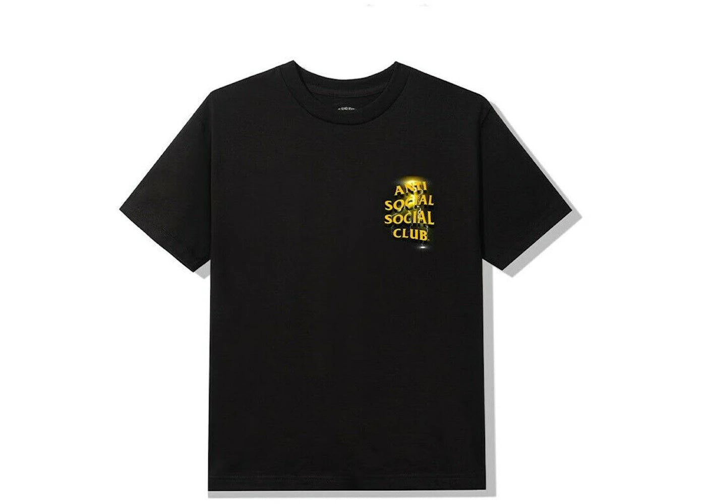 Anti Social Social Club Twista T-shirt Black - vue secondaire B