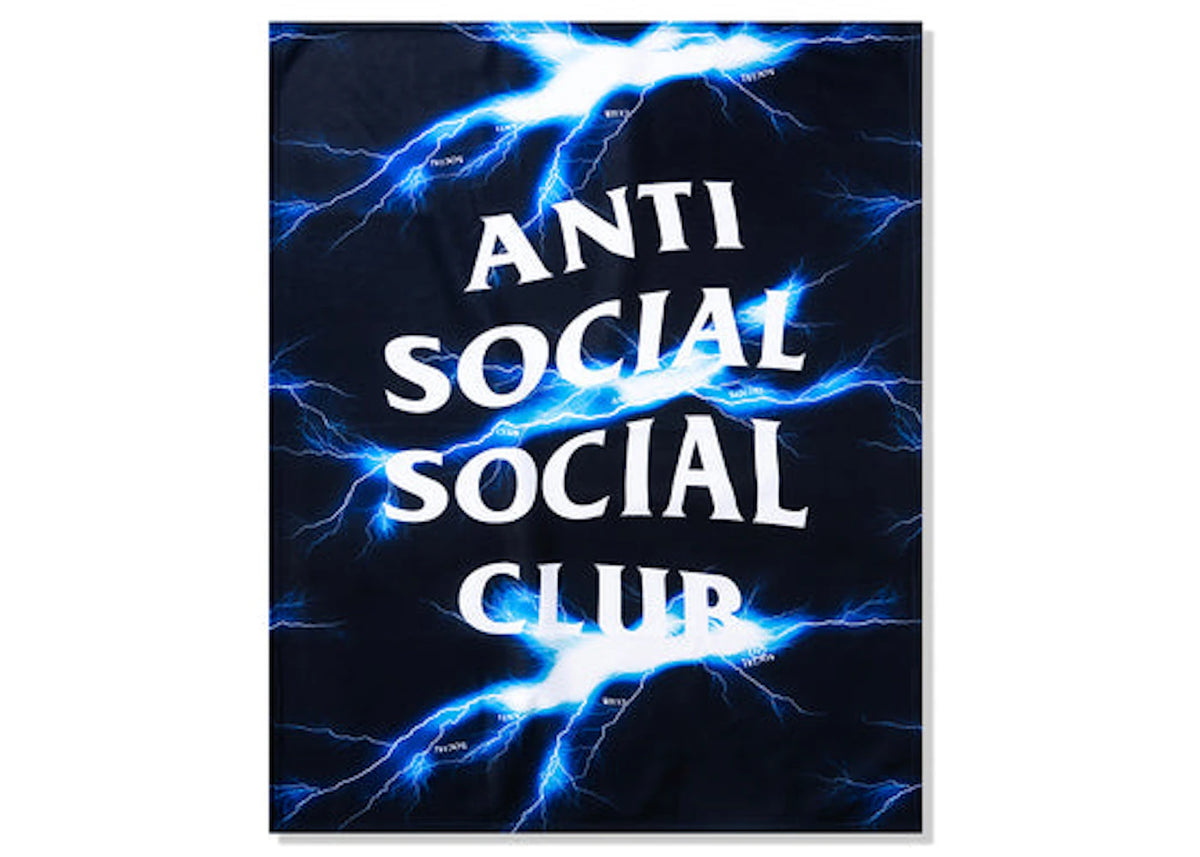 Anti Social Social Club Twister Blanket Multicolor - vue secondaire A