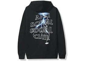 Anti Social Social Club Twister Hoodie (FW19) Black - vue 360