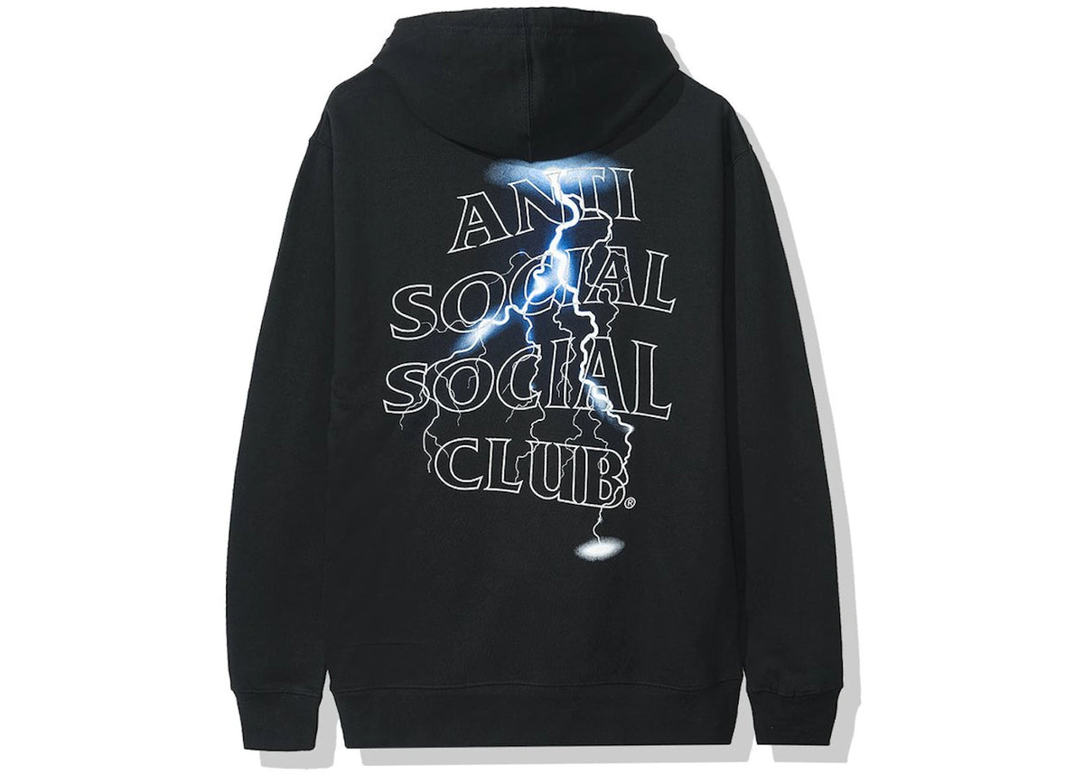 Anti Social Social Club Twister Hoodie (FW19) Black - vue 360
