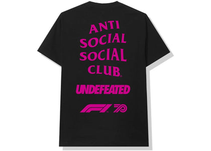 Anti Social Social Club UNDFTD X F1 Tee Black - product view 2