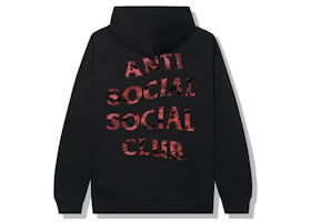 Anti Social Social Club Wild Life Hoodie Black - authentic Anti Social Social Club apparel