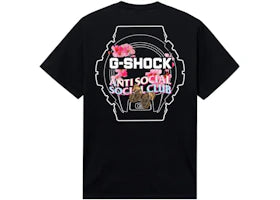 Anti Social Social Club x Casio G-Shock Tee Black - vue 360