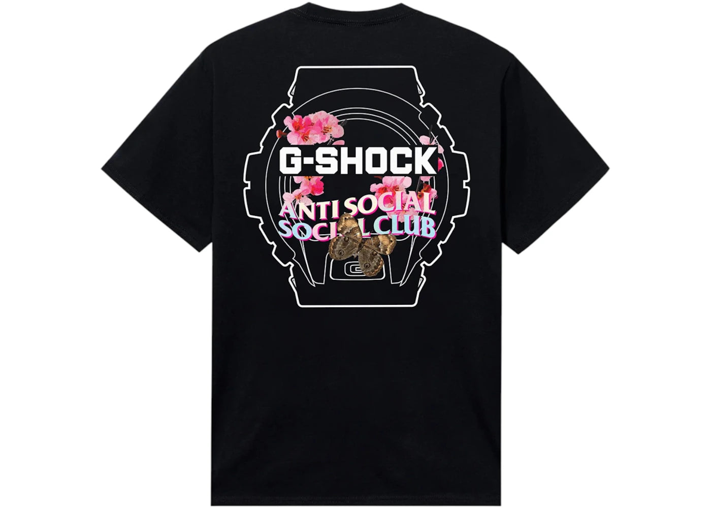 Anti Social Social Club x Casio G-Shock Tee Black - vue secondaire A