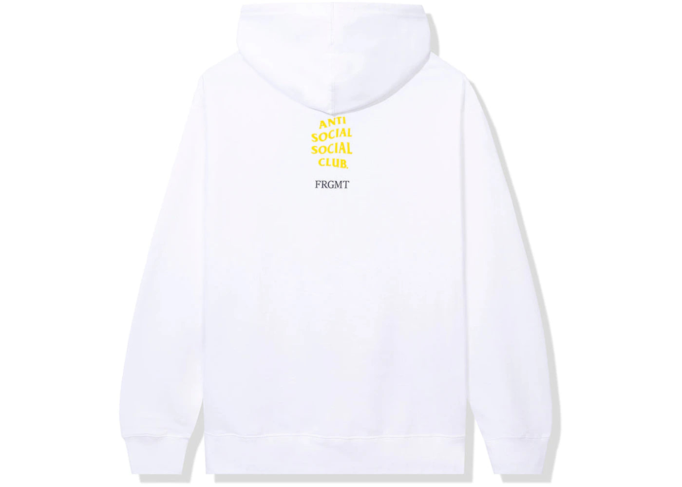 Anti Social Social Club x Fragment Called Interference Hoodie (FW22) White - vue secondaire B