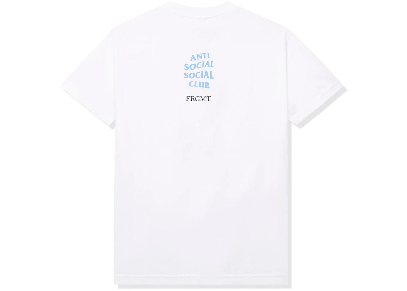 Anti Social Social Club x Fragment Called Interference Tee (FW22) White - vue secondaire B