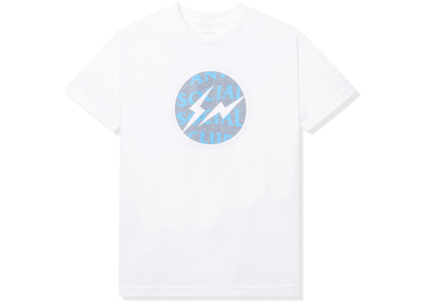 Anti Social Social Club x Fragment Called Interference Tee (FW22) White - vue secondaire A