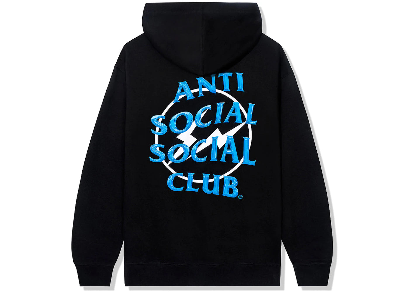 Anti Social Social Club x Fragment Precious Petals Hoodie (FW22) Black Blue - vue secondaire A