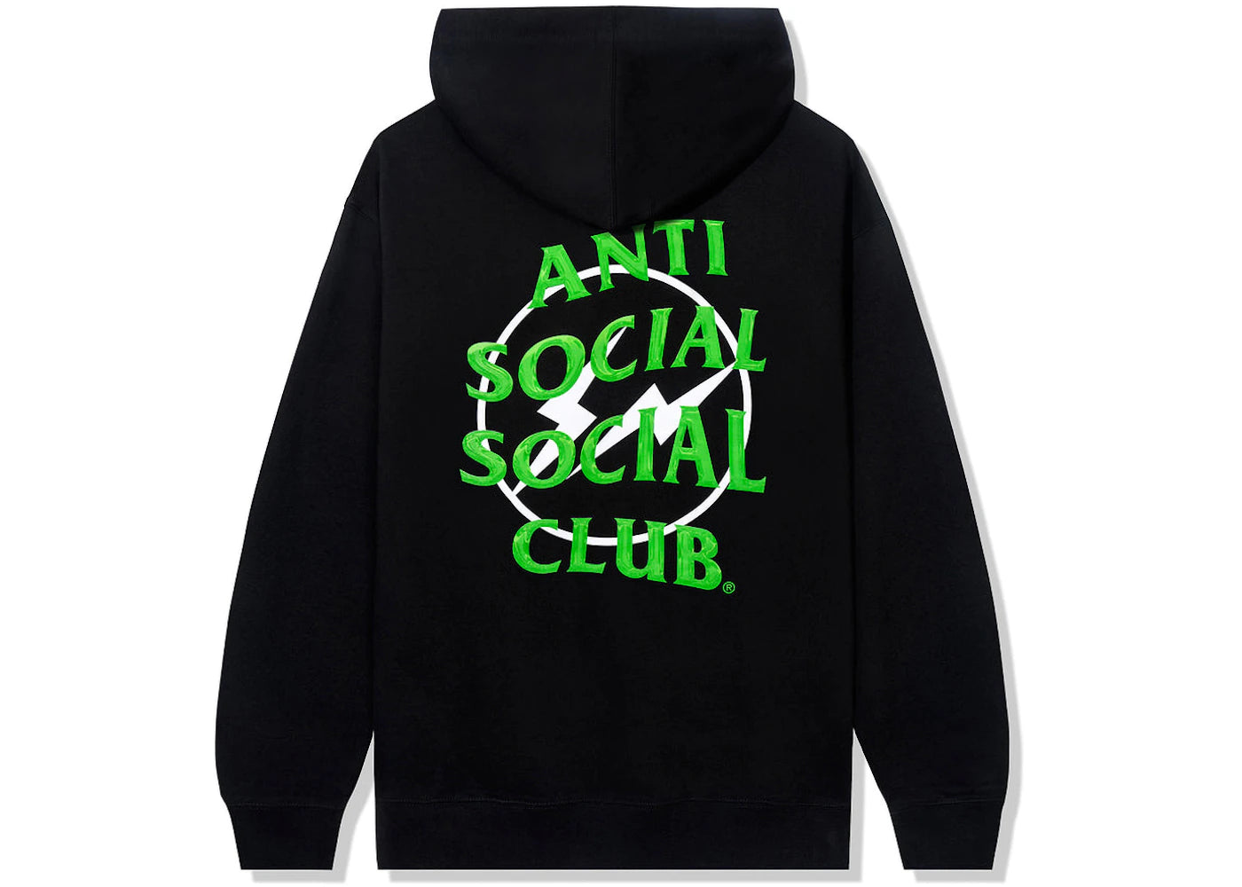 Anti Social Social Club x Fragment Precious Petals Hoodie (FW22) Black Green - vue secondaire A