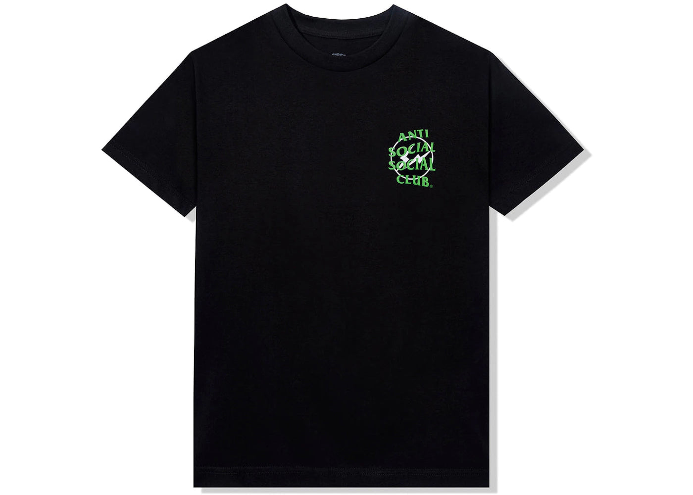 Anti Social Social Club x Fragment Precious Petals Tee (FW22) Black Green - vue secondaire B