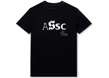 Anti Social Social Club x Fragment Type A Tee (FW22) Black - product view 2