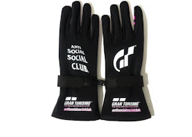 Anti Social Social Club x Gran Turismo Gloves Black - vue 360