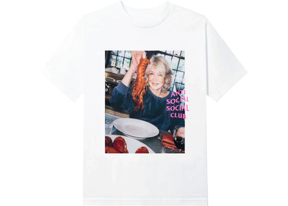 Anti Social Social Club x Martha Stewart Lobster Tee White - product view 2