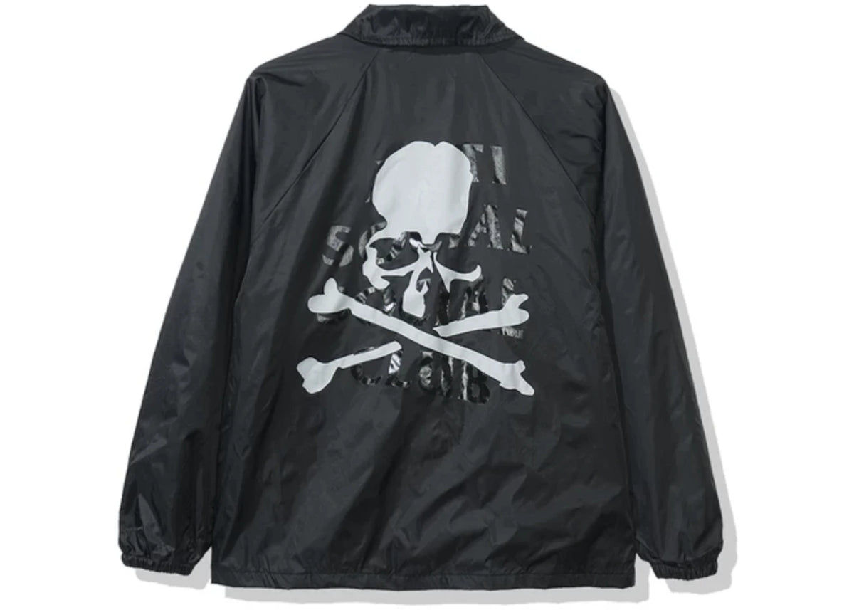 Anti Social Social Club x Mastermind Coach Jacket (FW19) Black - vue 360