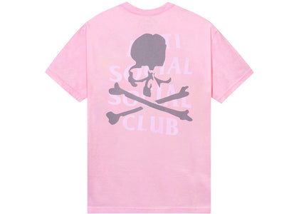 Anti Social Social Club x Mastermind Mind Tee Light Pink - product view 2