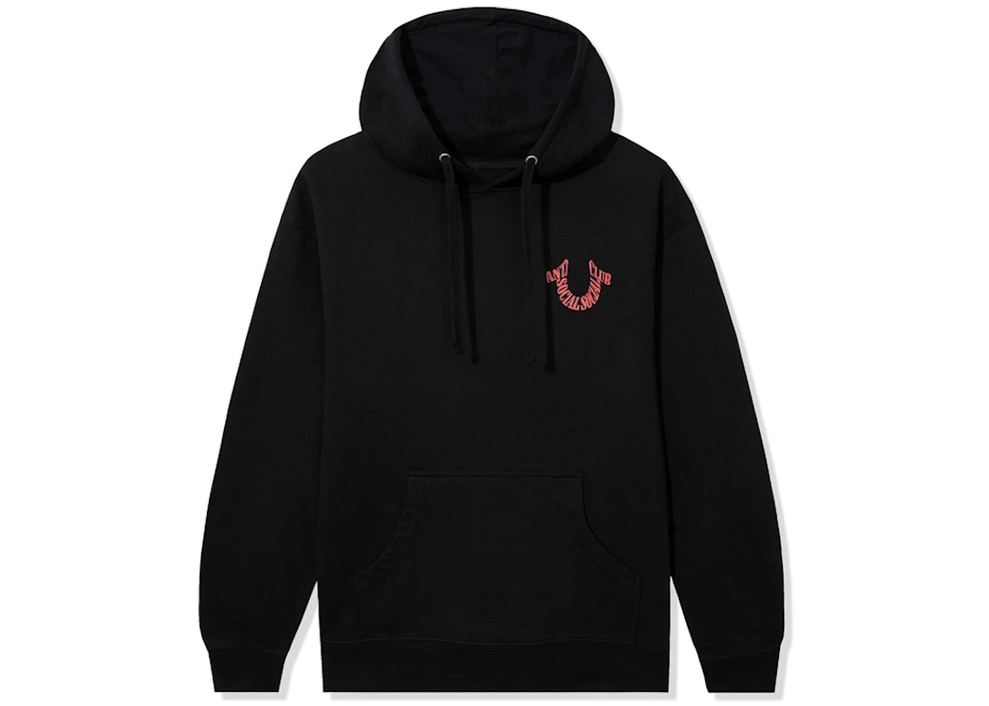 Anti Social Social Club x True Religion Anti-Truth Premium Heavyweight Hoodie Black - vue secondaire B