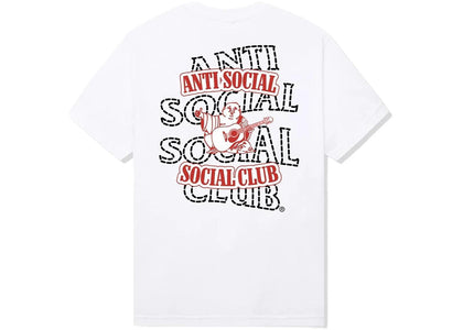 Anti Social Social Club x True Religion Anti-Truth Premium Heavyweight Tee White - product view 2