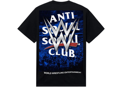 Anti Social Social Club x WWE Venue Tee Black - product view 2