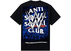 Anti Social Social Club x WWE Venue Tee Black