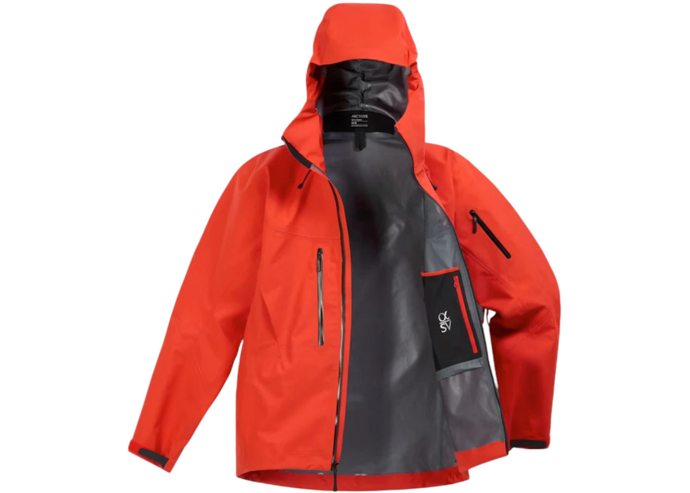 Arc'teryx Alpha SV Jacket Dynasty/Black - vue secondaire B