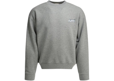Autry Crewneck Logo Sweatshirt Grey