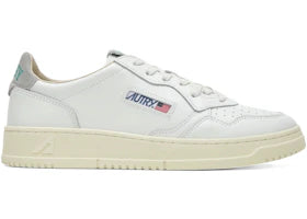Autry Medalist Leather Low White/Cloud Grey - vue 360