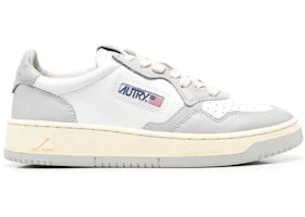 Autry Medalist Leather Low White Grey (Women's) - vue 360