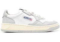 Autry Medalist Leather Low White Grey (Women's)
