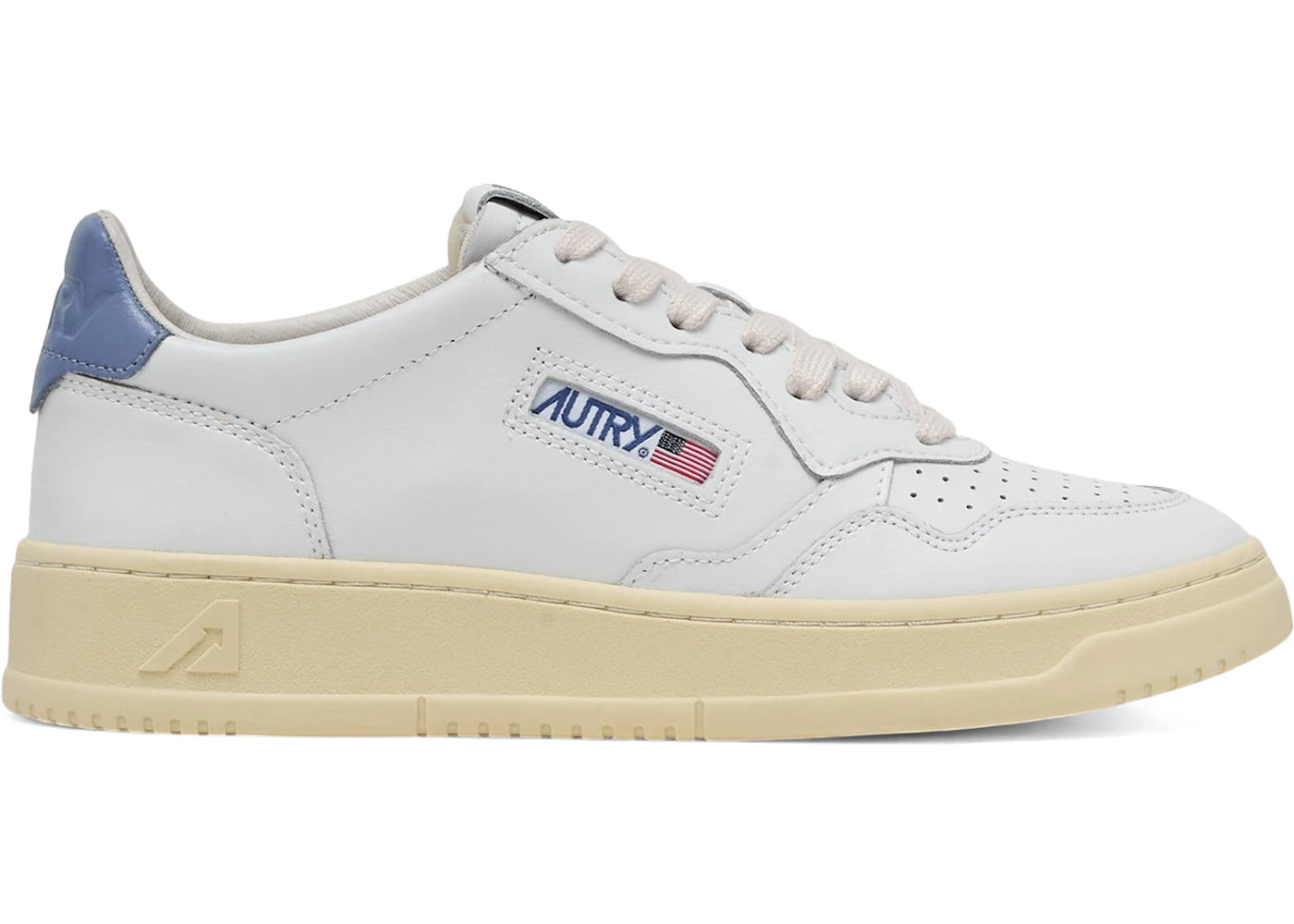 Autry Medalist Leather Low White Tempest (Women's) - vue 360