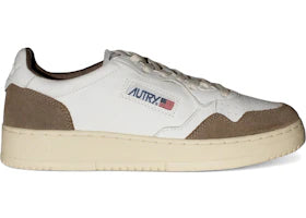 Autry Medalist Leather Low White Tobacco - vue 360