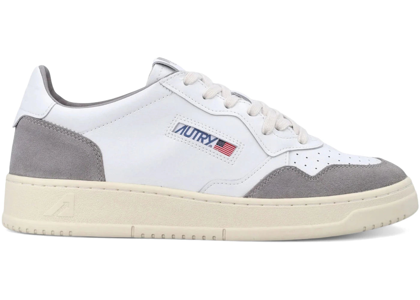 Autry Medalist Leather Low White Vapor - vue 360