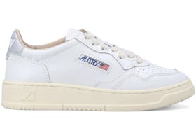 Autry Medalist Low White Silver (Women's) - vue 360