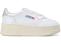 Autry Medalist Platform Low Platinum White (Women's)